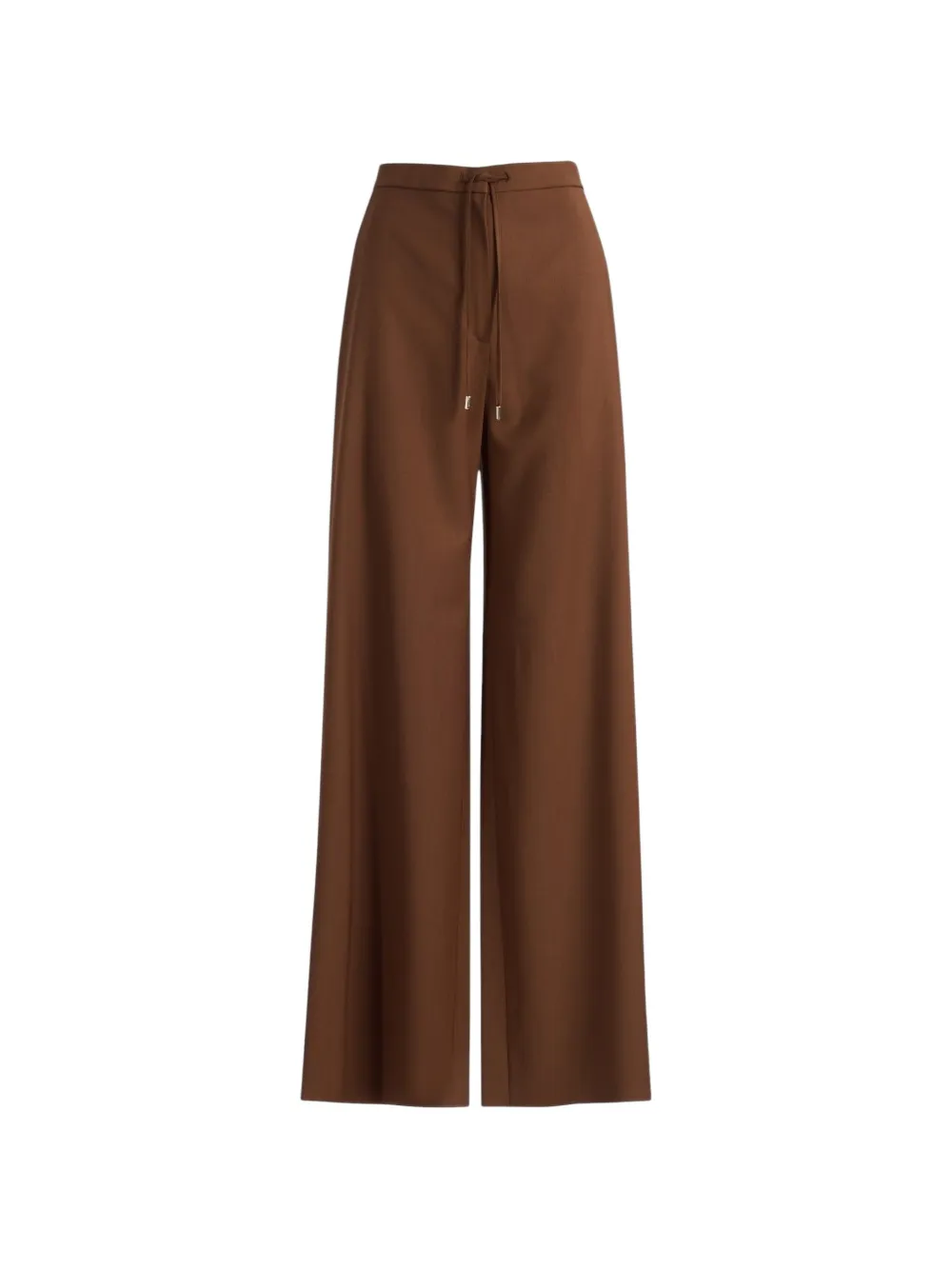 Max Mara drawstring wide-leg trousers - Braun
