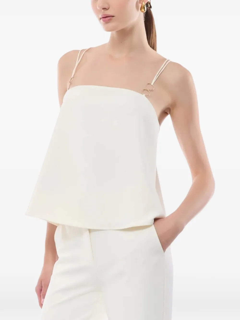 Nenette Flix blouse Wit