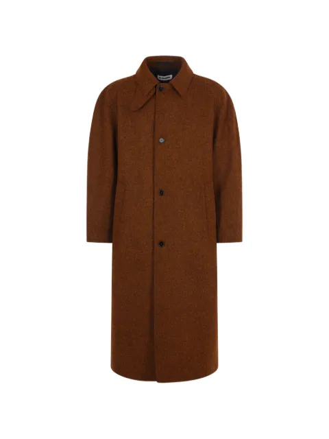 Jil Sander felt wool coat
