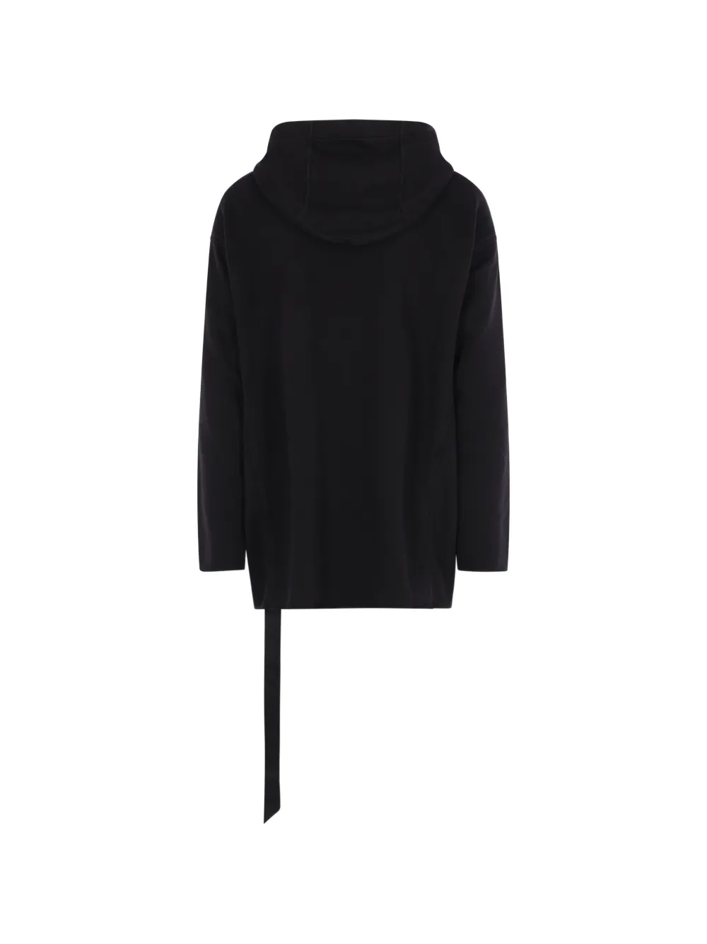 Rick Owens DRKSHDW Tower Peter hoodie met trekkoord Zwart