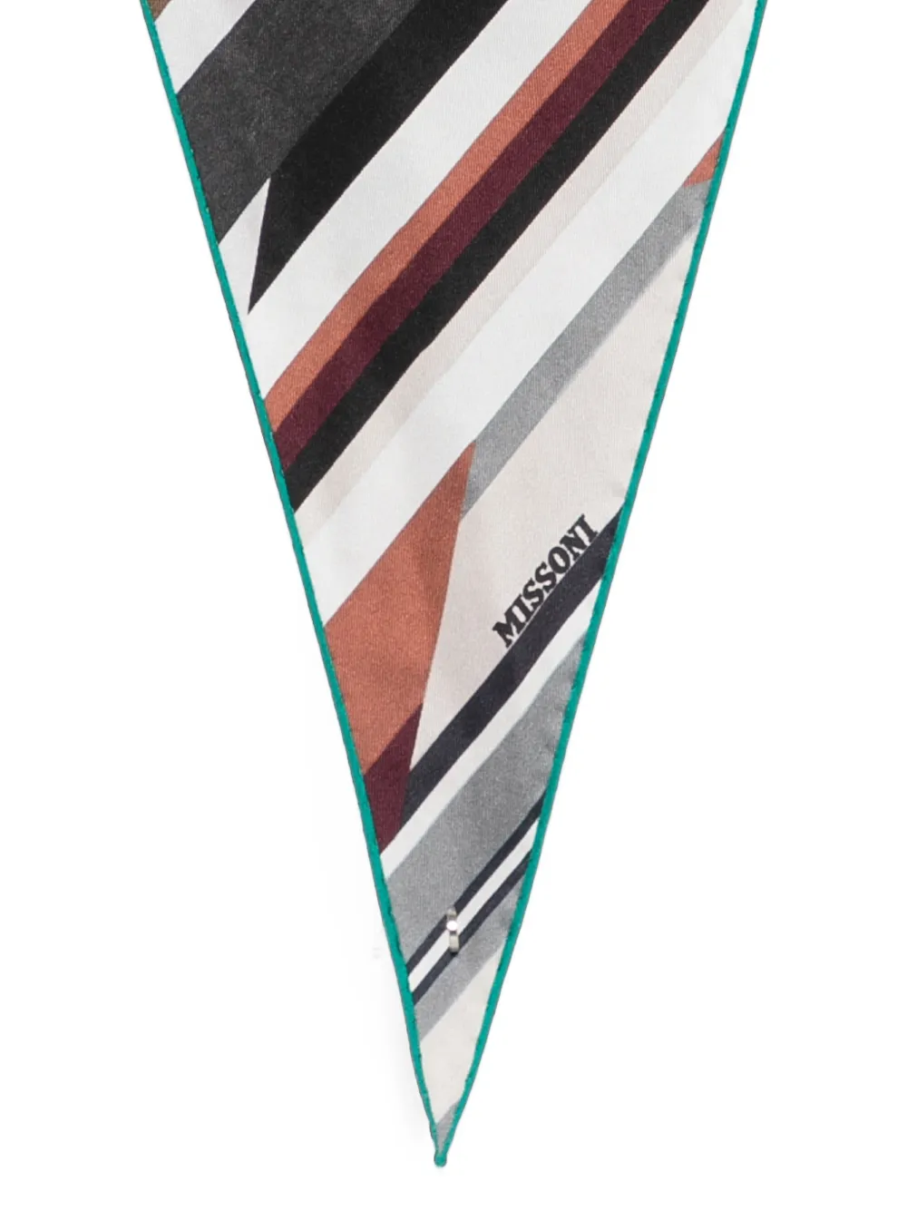Missoni geometric-print scarf Wit
