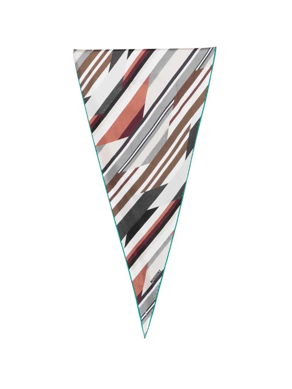 Missoni geometric-print scarf Wit