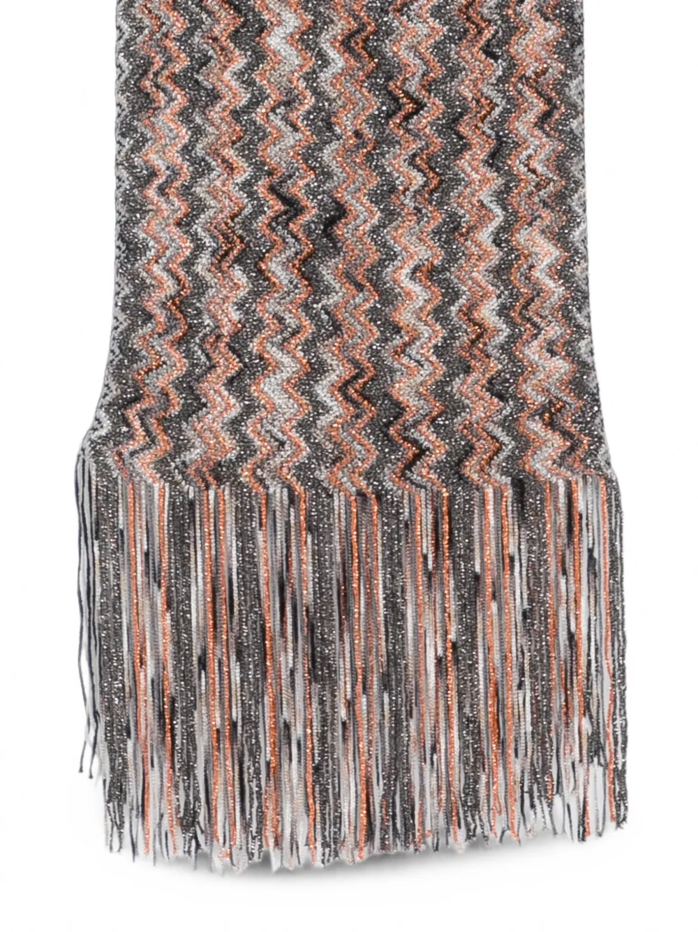 Missoni Sjaal met franje Grijs