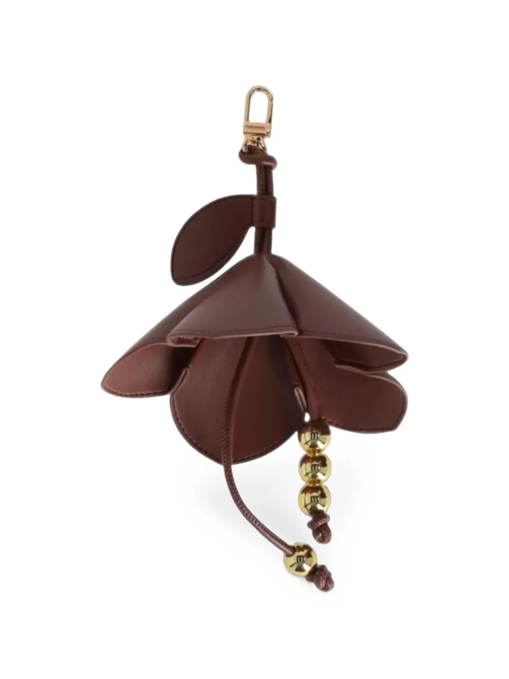Themoirè Ninfea bag charm - Braun