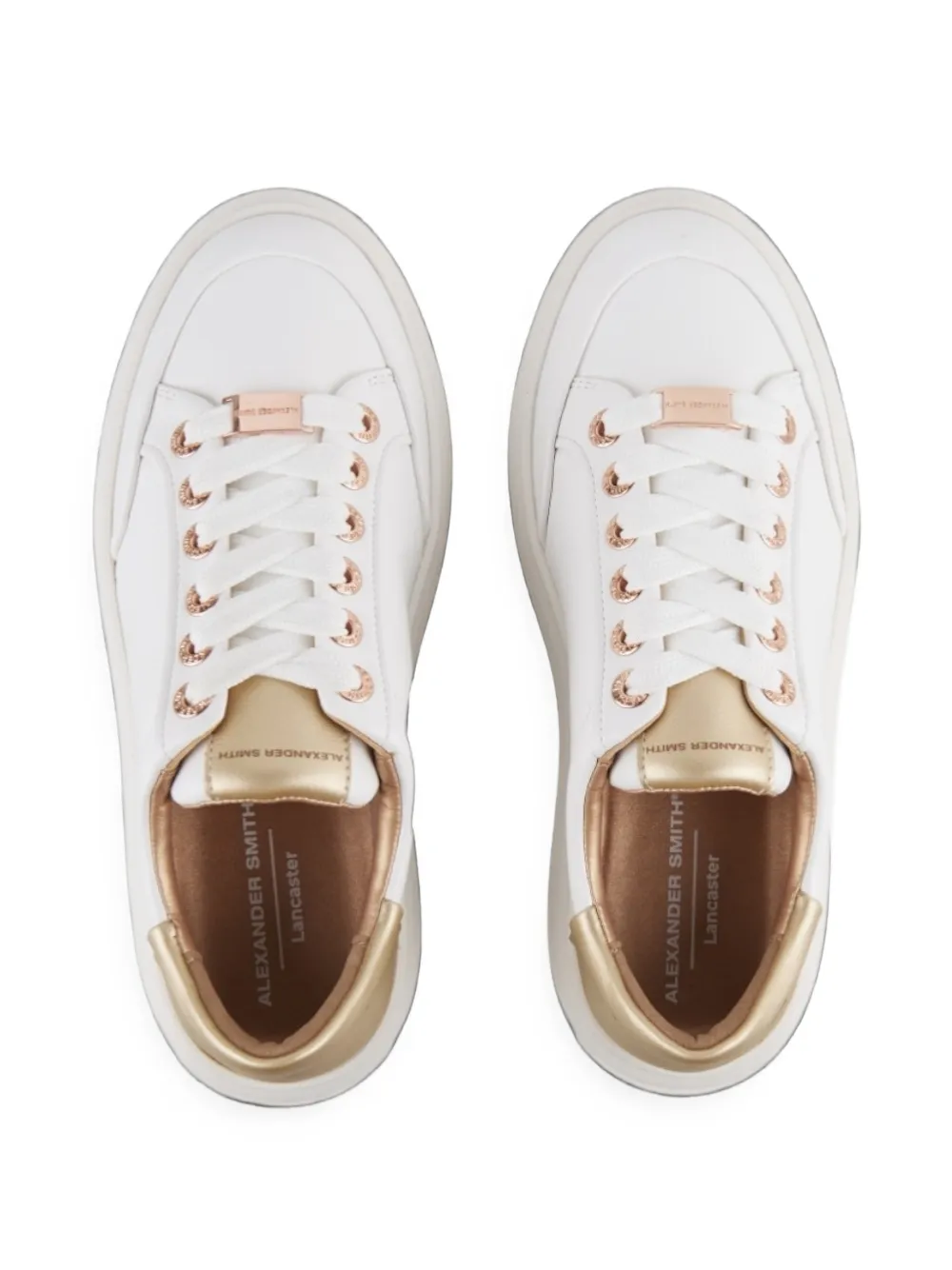 Alexander Smith Lancaster low-top sneakers Wit