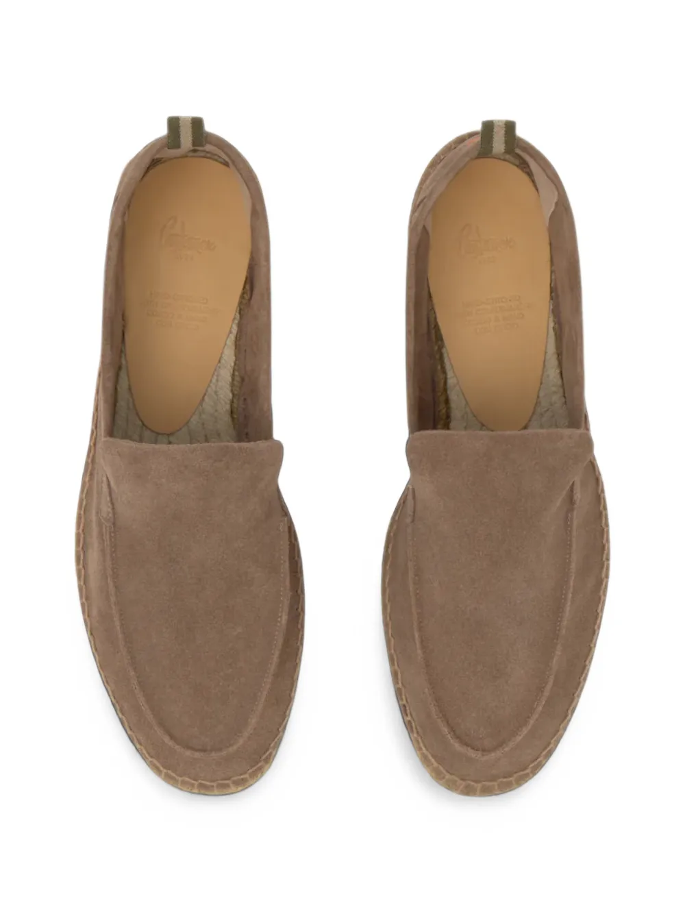 Castañer Nino suede slip-on espadrilles Bruin