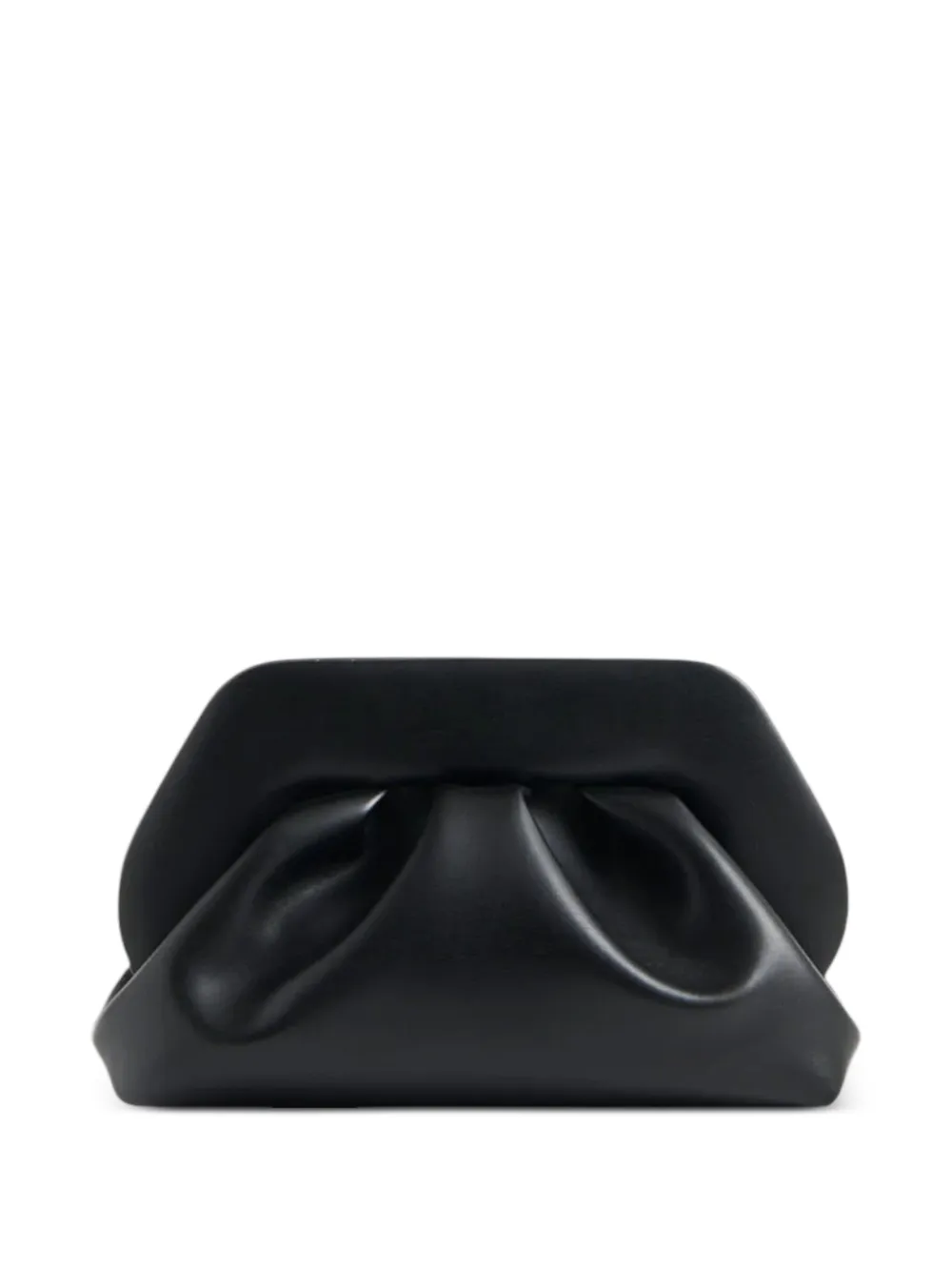 Themoirè BIOS Clutch aus Stoff - Schwarz