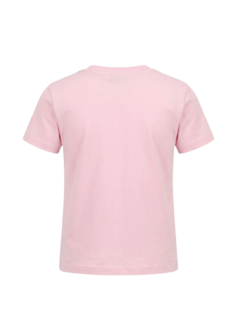 MC2 Saint Barth Kids Portland Jr Habitué katoenen T-shirt met borduurwerk Roze