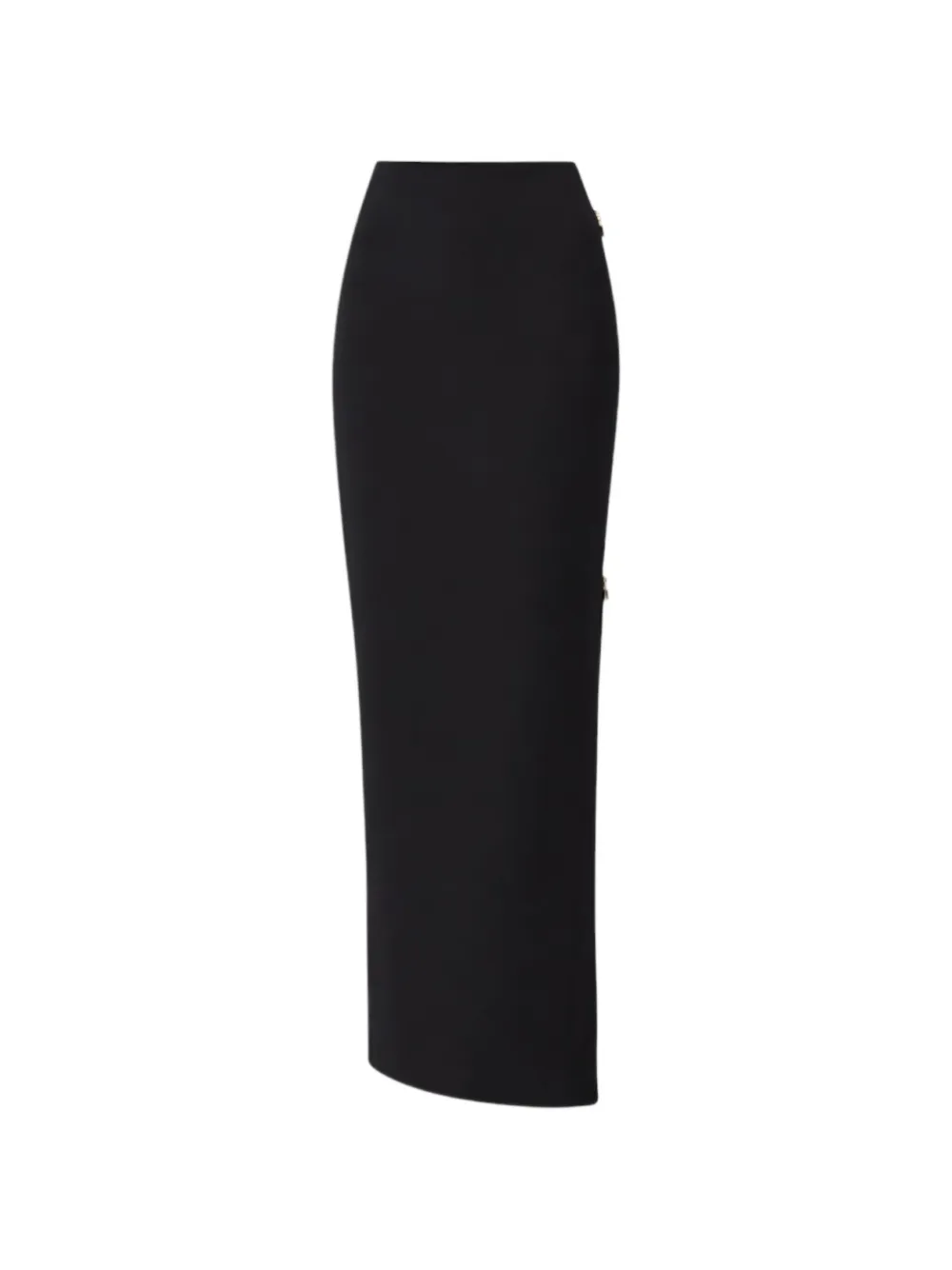 Elisabetta Franchi padlock-zip maxi skirt - Nero