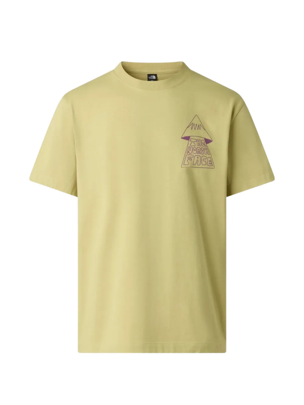 The North Face logo-print cotton T-shirt - Verde