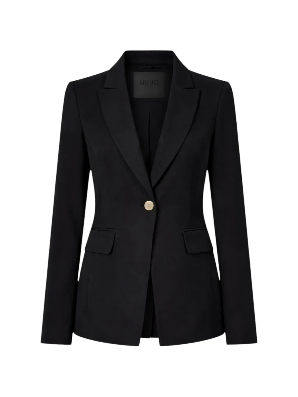 LIU JO slim-fit single-breasted blazer - Schwarz