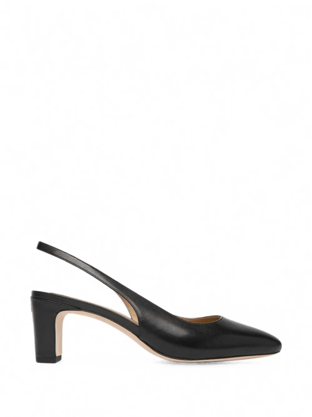Lauren Ralph Lauren Klaire square-toe slingback pumps Zwart