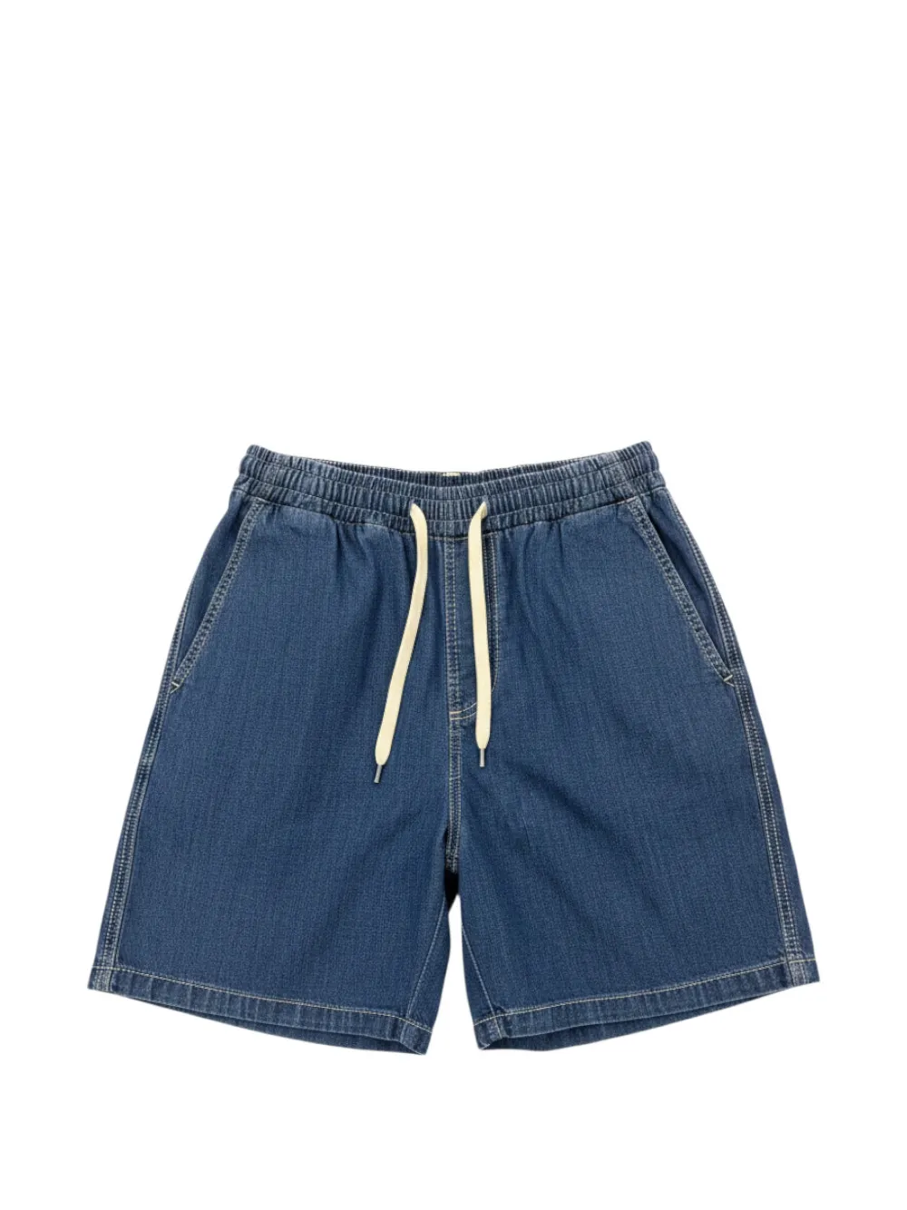 LIU JO drawstring denim shorts - Blau