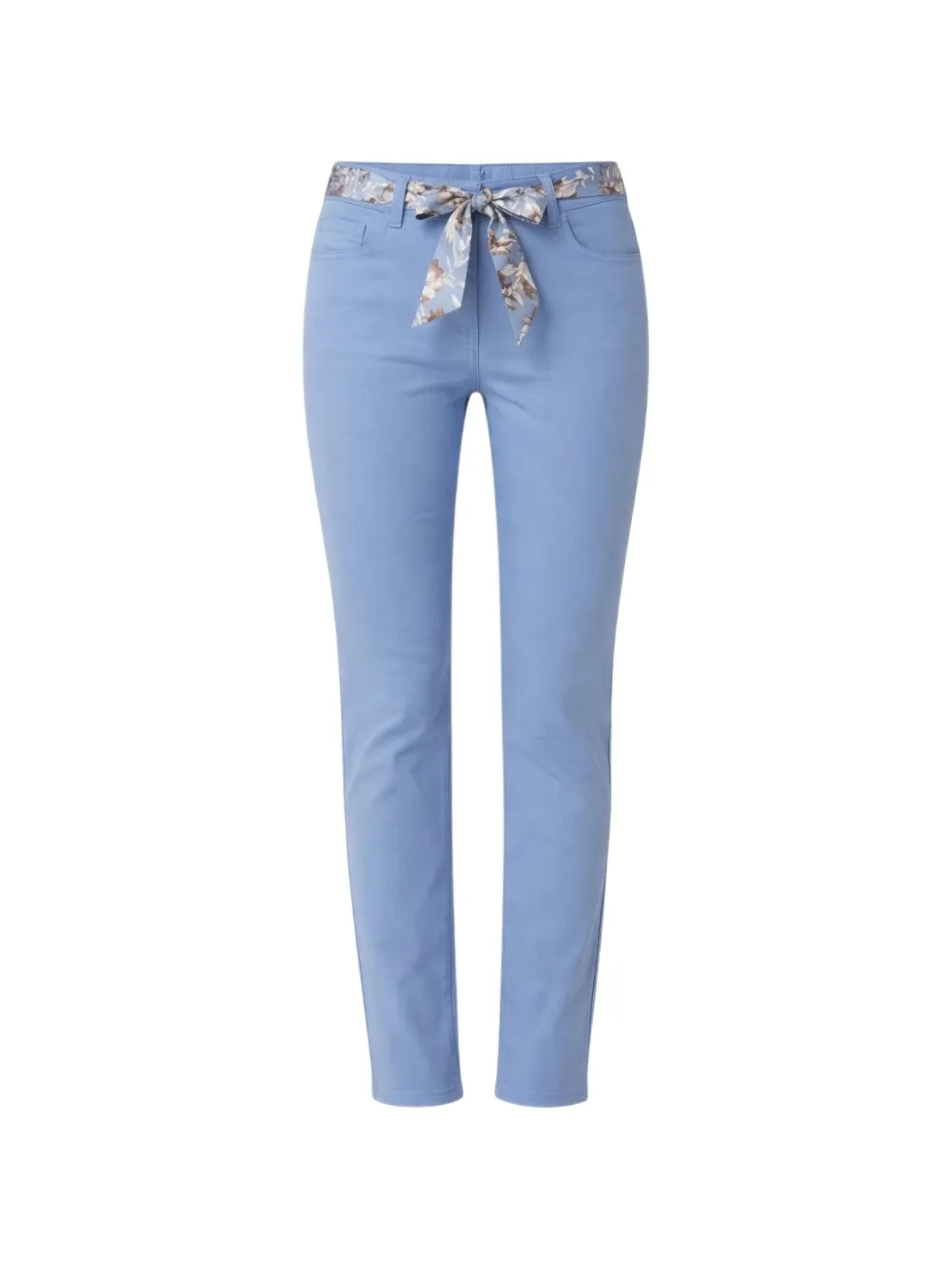 LIU JO skinny gabardine trousers - Blau