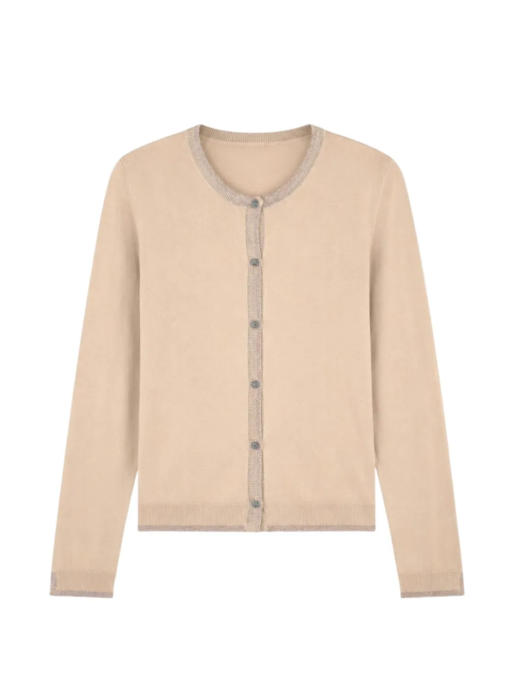 LIU JO cardigan with slits - Toni neutri