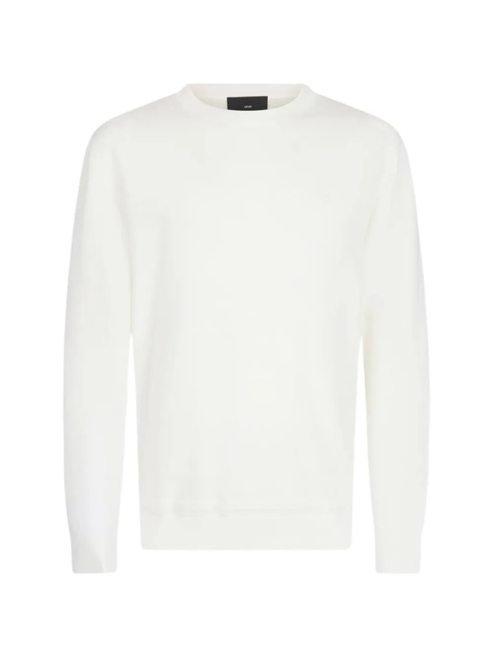 LIU JO cotton crepe pullover - Weiß
