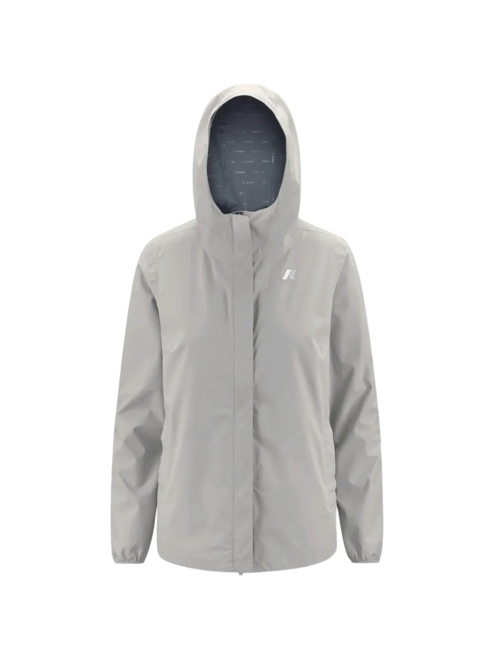 K-Way Giacca Marguerite elasticizzata - Grigio