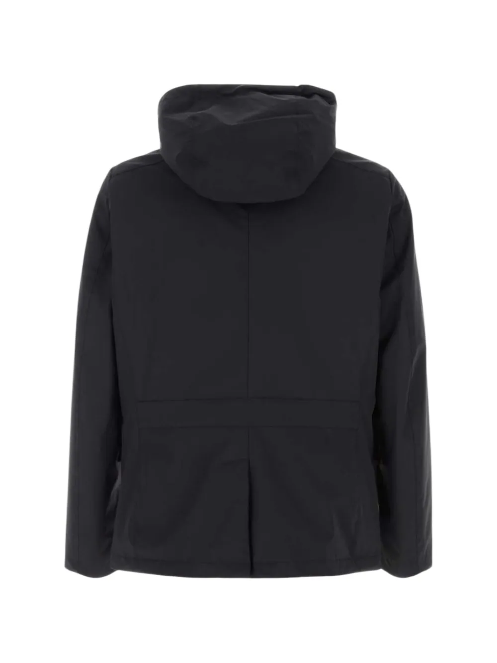 Moorer Vermont jack met capuchon Zwart