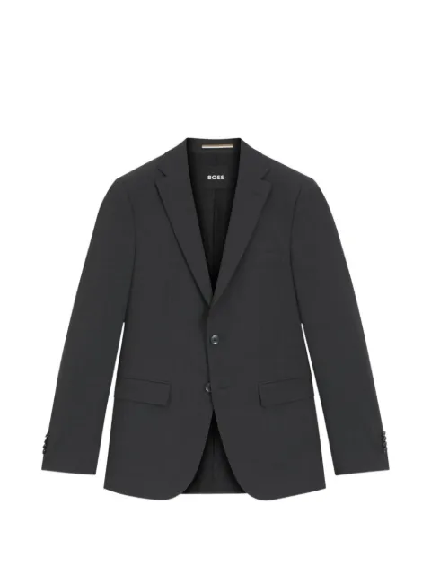 BOSS slim-fit melange jacket