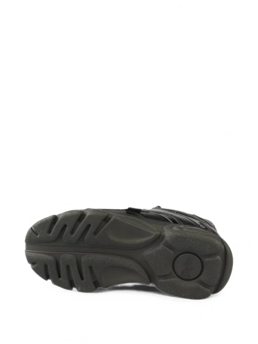 Buffalo Sneakers met plateauzool Zwart
