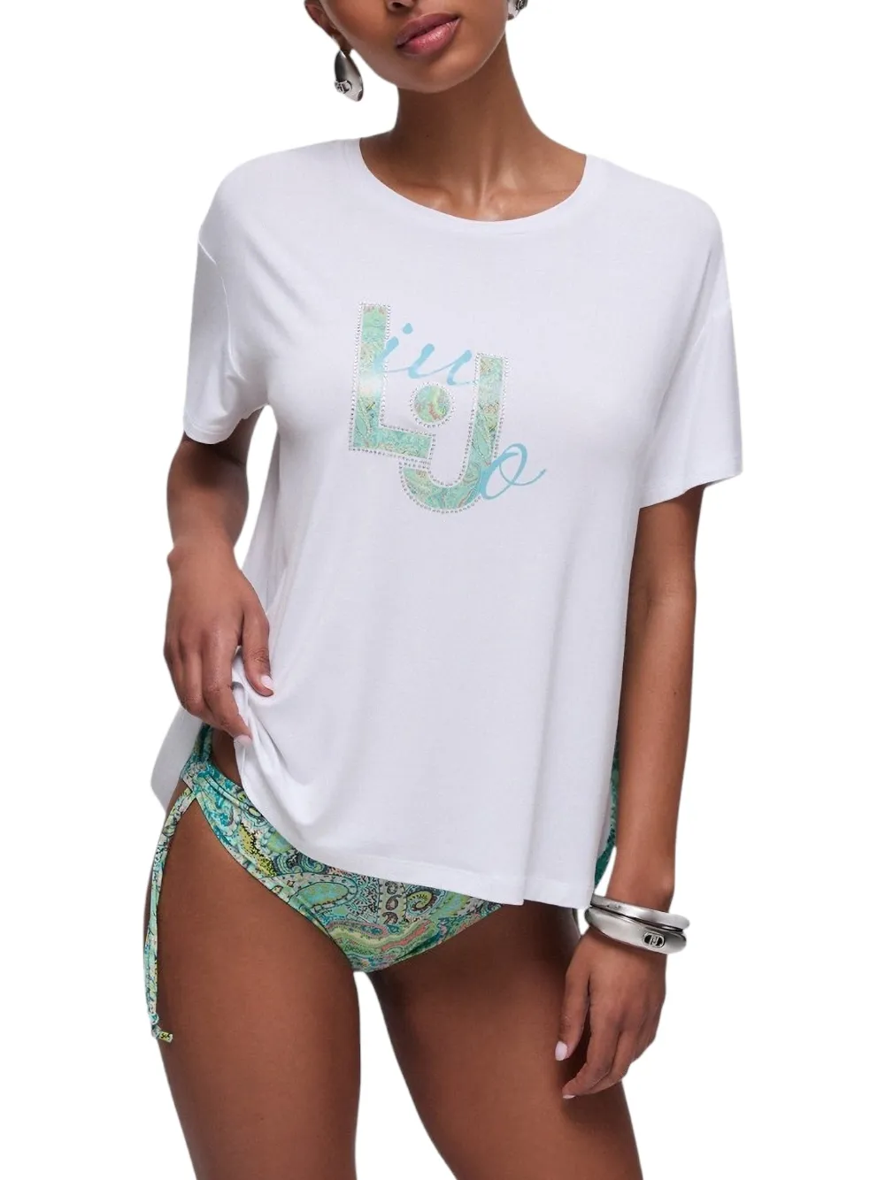 LIU JO T-shirt with printed insert