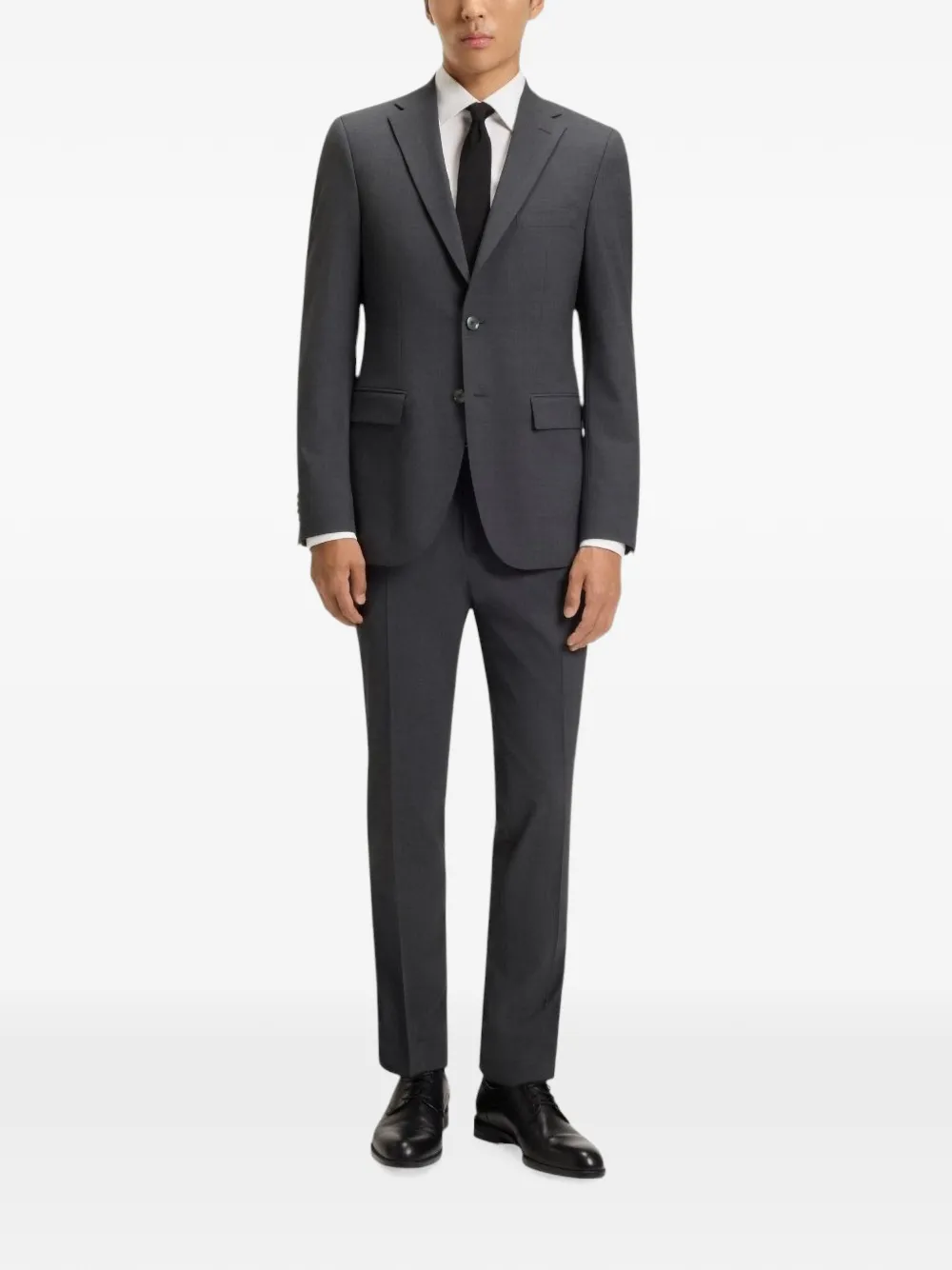 BOSS Slim-fit pantalon Grijs