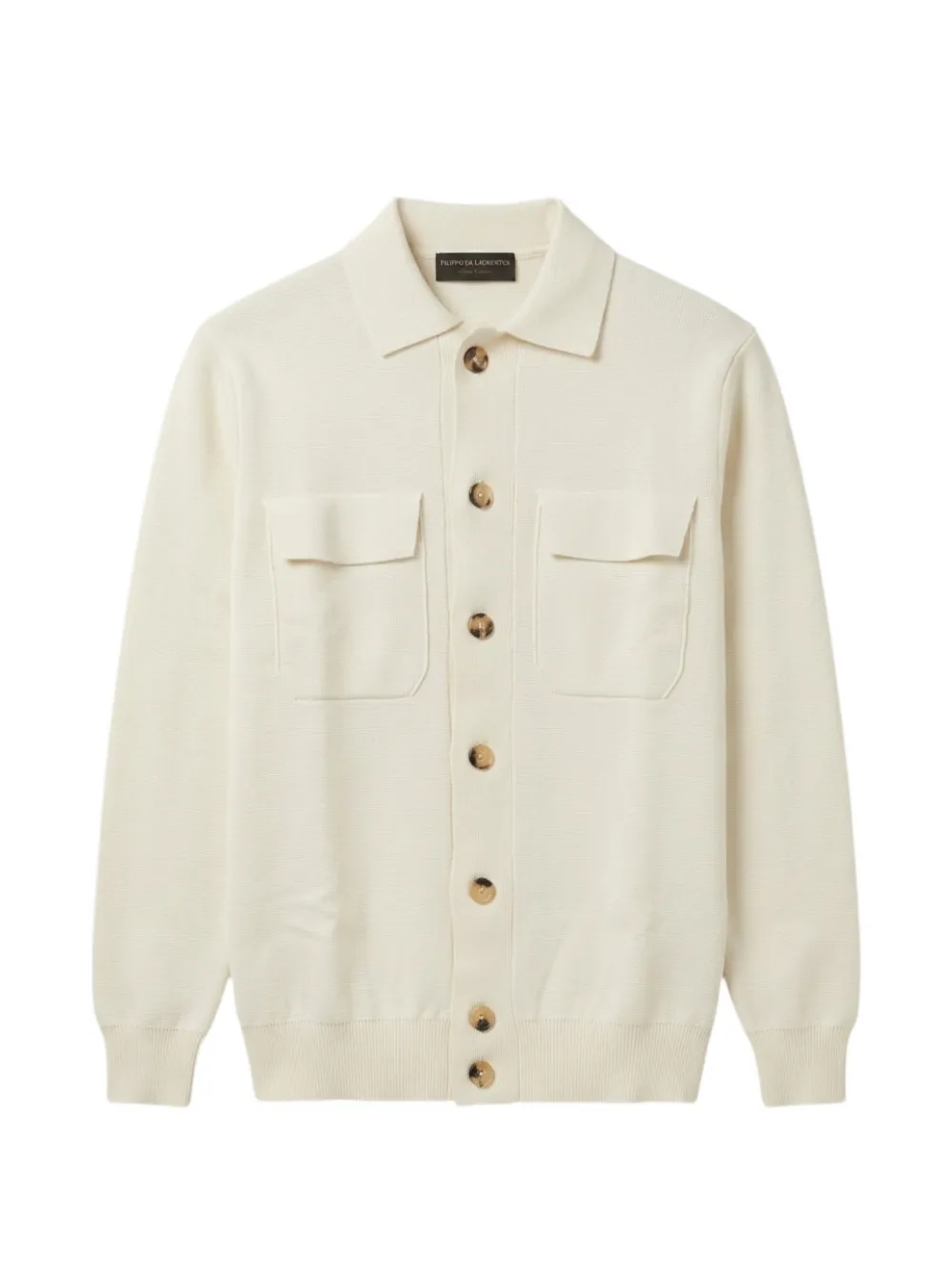 Filippo De Laurentiis Cardigan mit Knopfverschluss - Nude