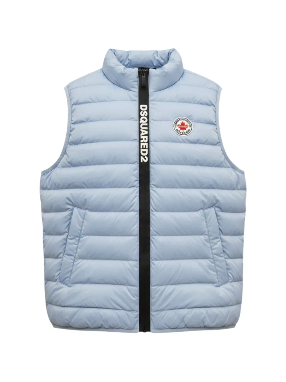 DSQUARED2 KIDS Gesteppte Weste mit Logo-Detail - Blau