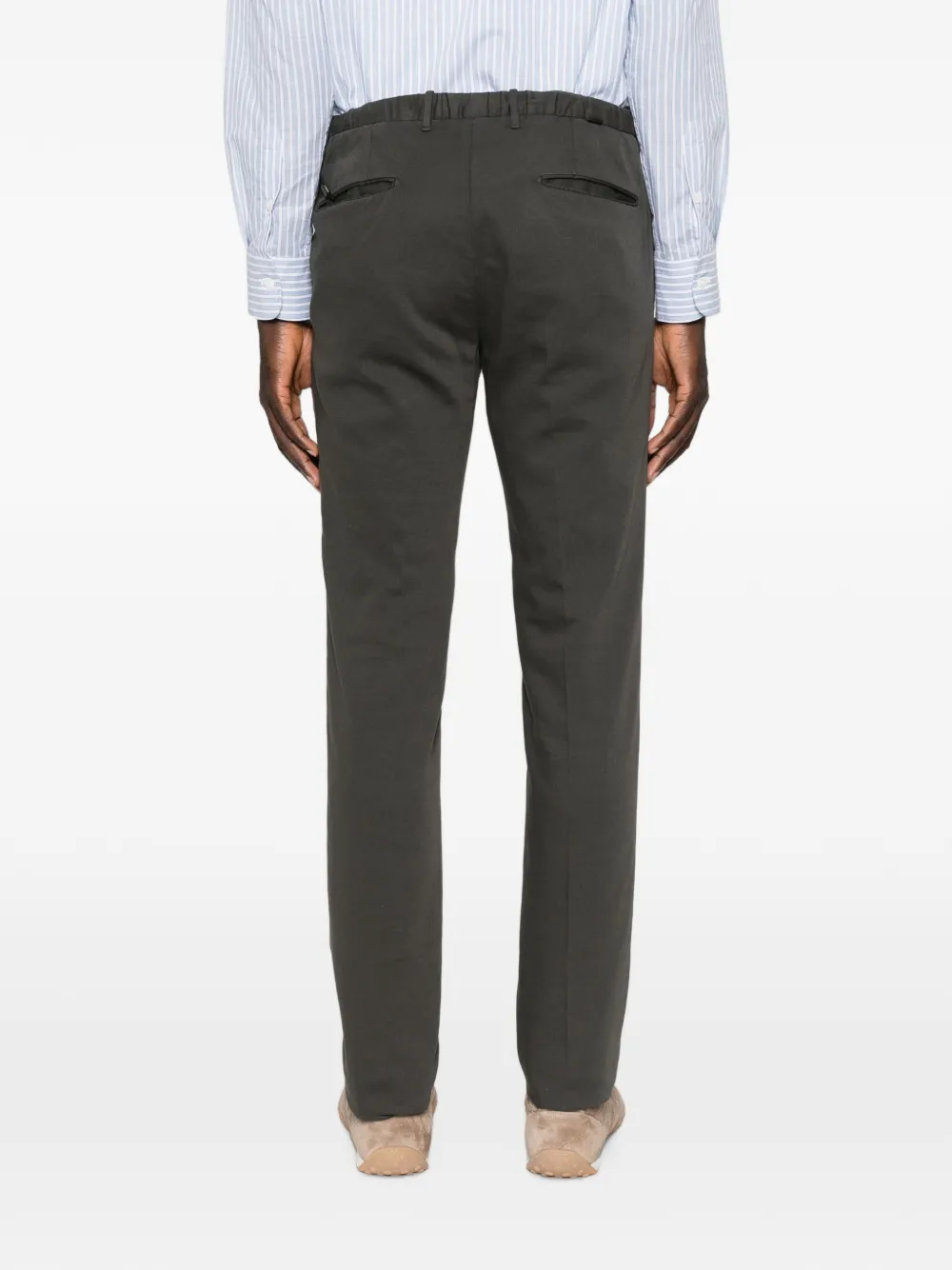 Incotex Straight broek Grijs