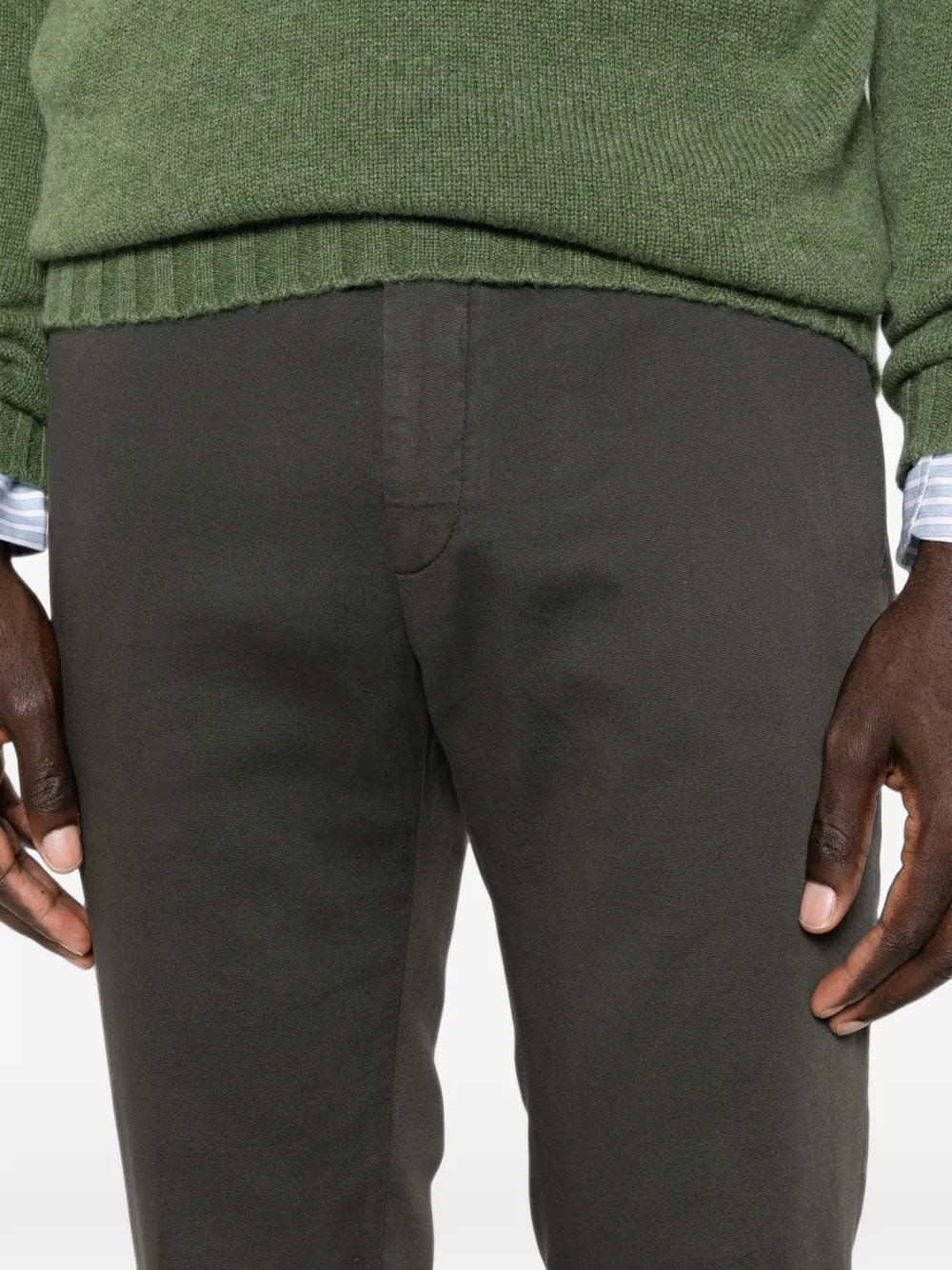 Incotex Straight broek Grijs