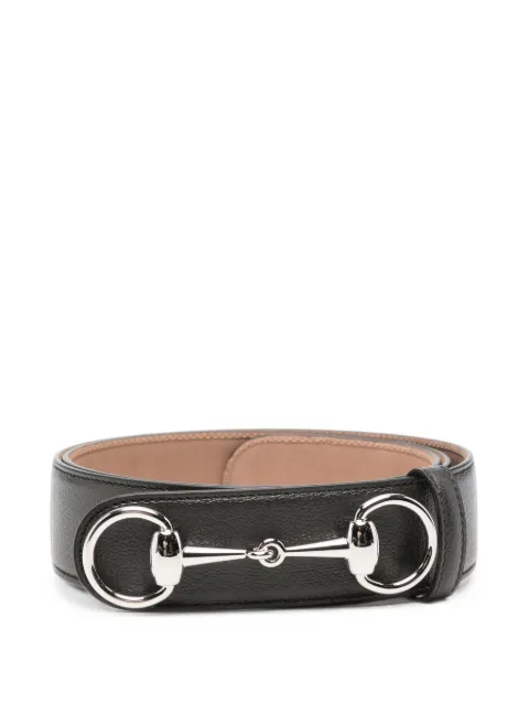 Gucci cinturón con hebilla de G entrelazada