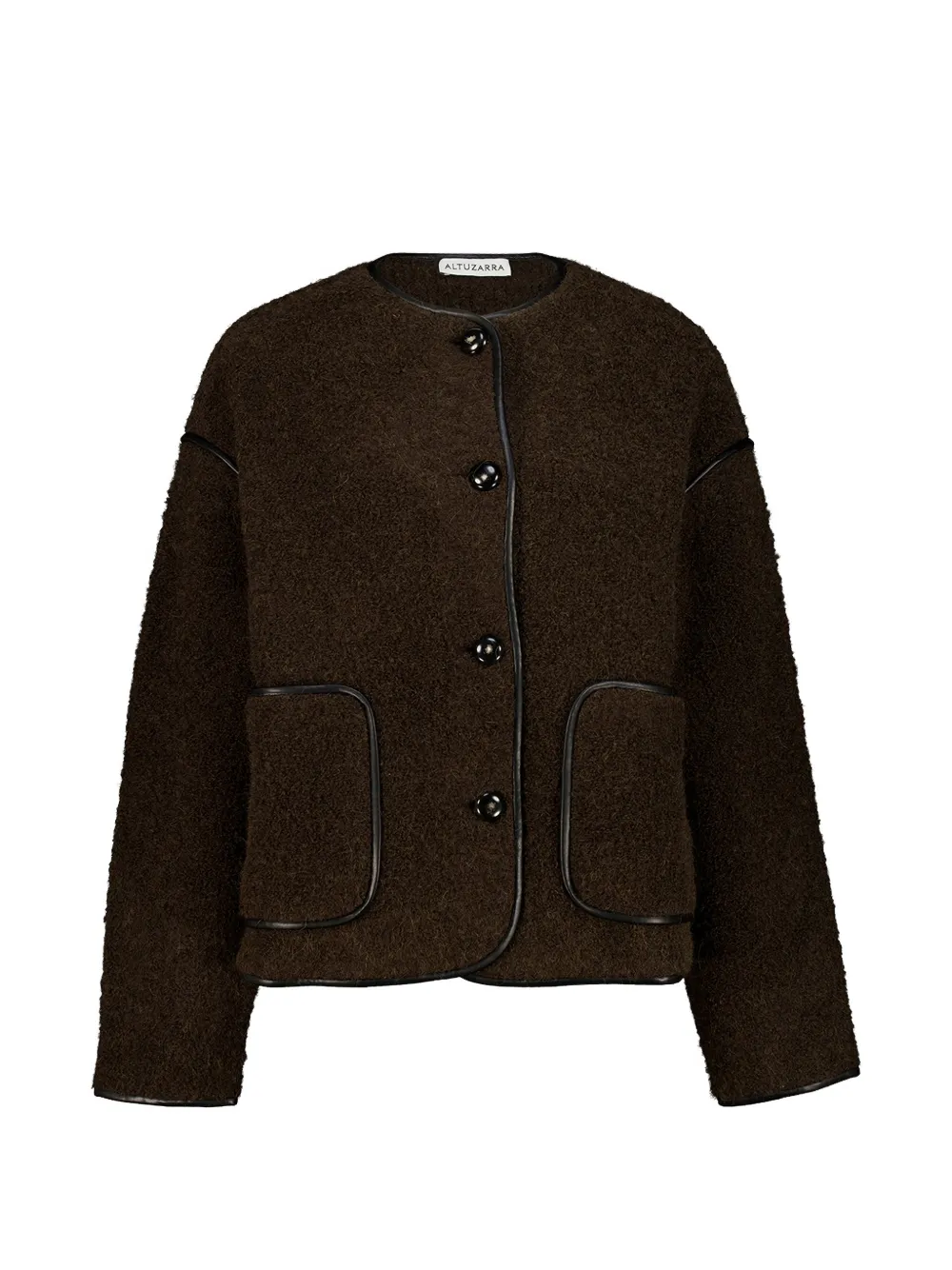 Altuzarra Irving buttoned jacket - Marrone
