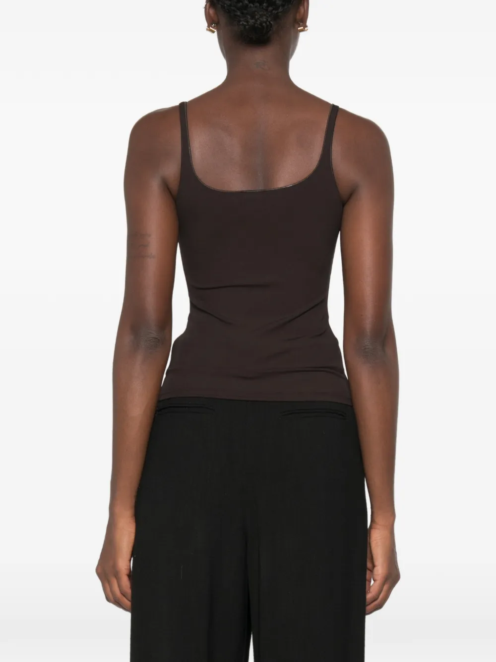 Gucci Horsebit jersey top Bruin