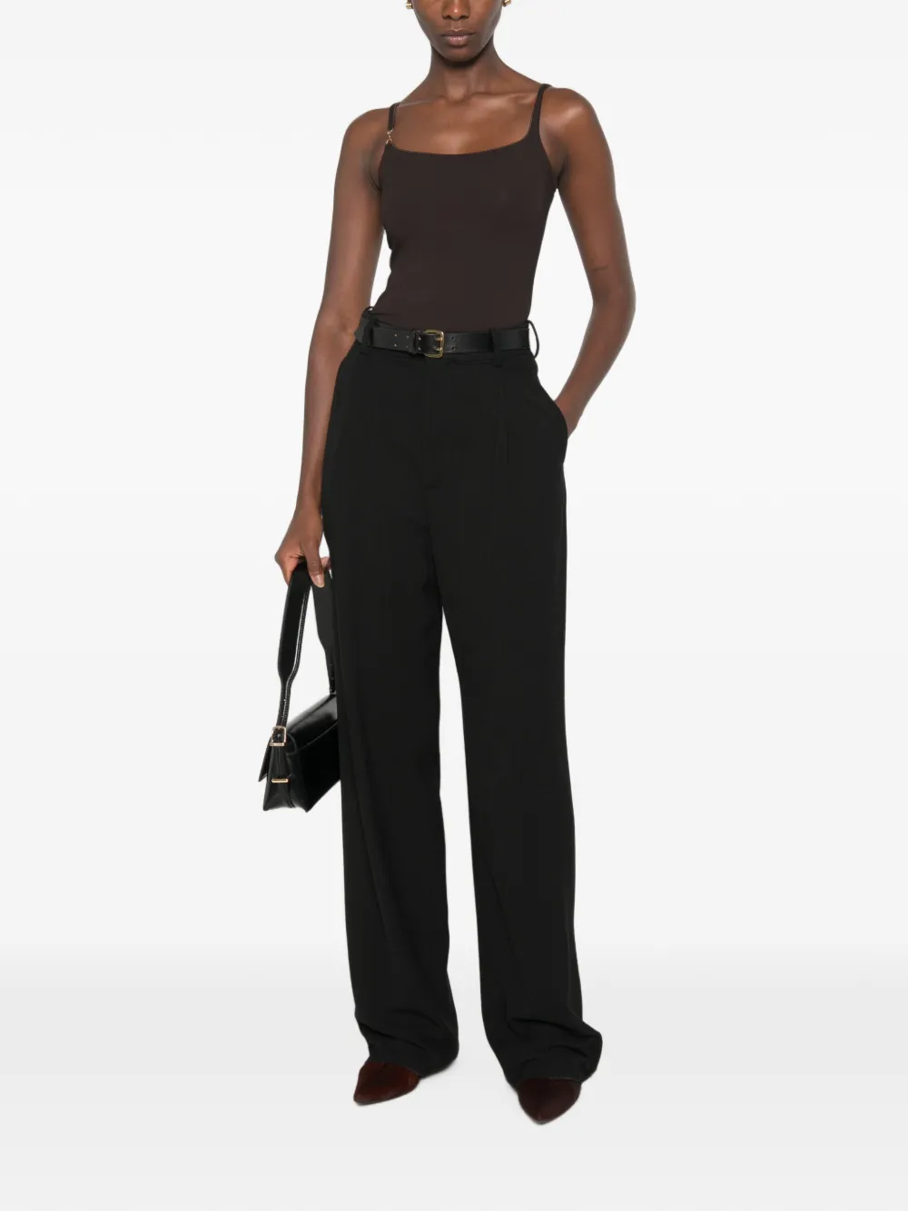 Gucci Horsebit jersey top Bruin