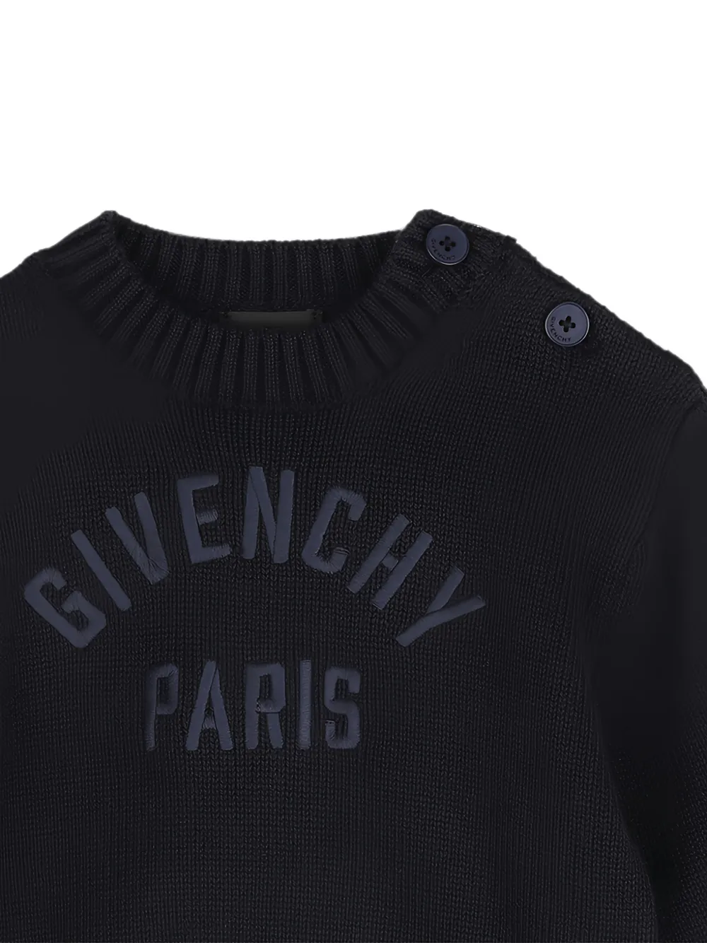 Givenchy Kids Trui met geborduurd logo Zwart