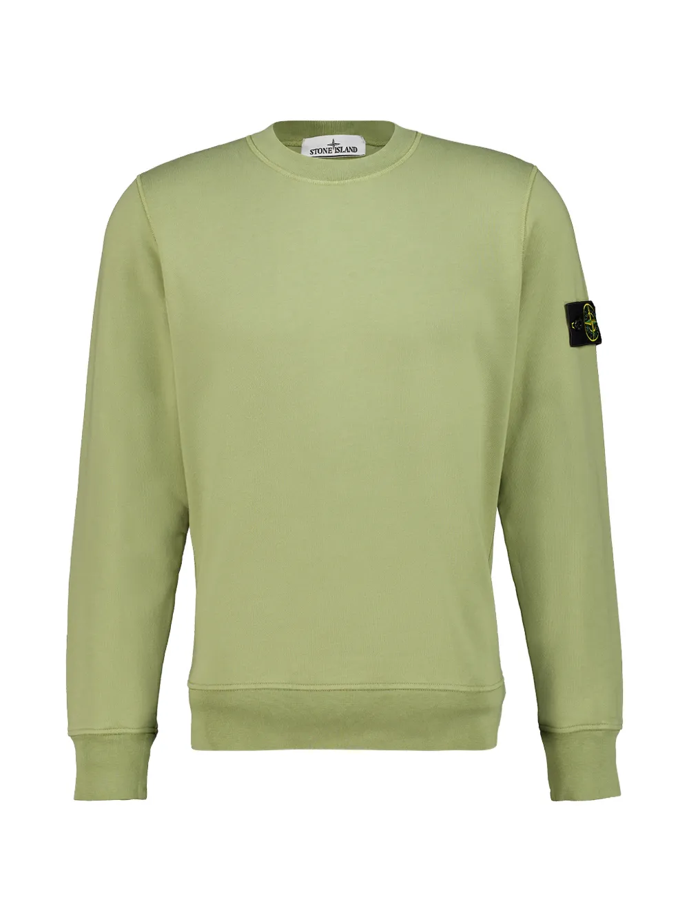 Stone Island 6100060 organic cotton fleece sweatshirt - Verde