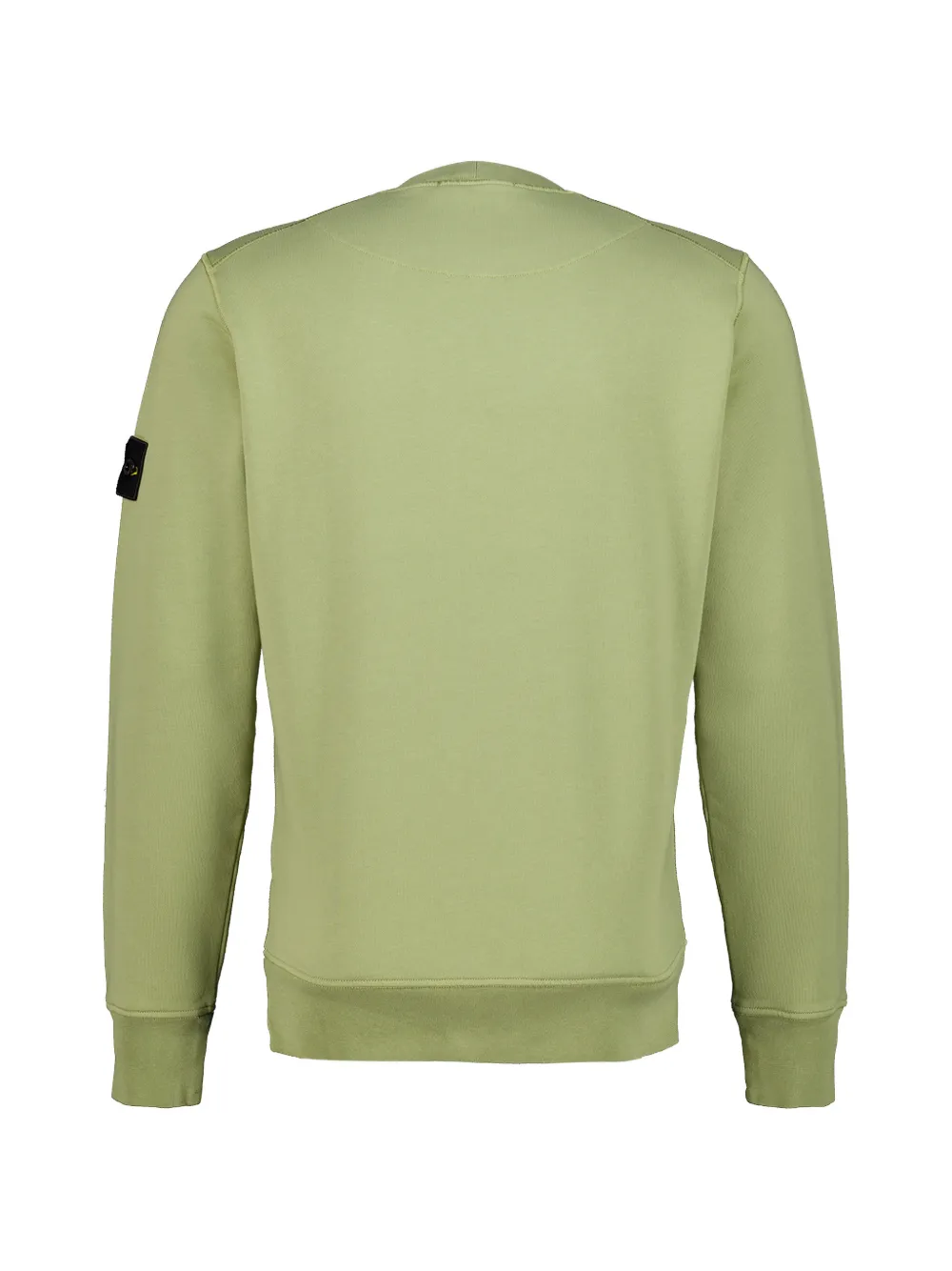 Stone Island 6100060 fleece sweater van biologisch katoen Groen