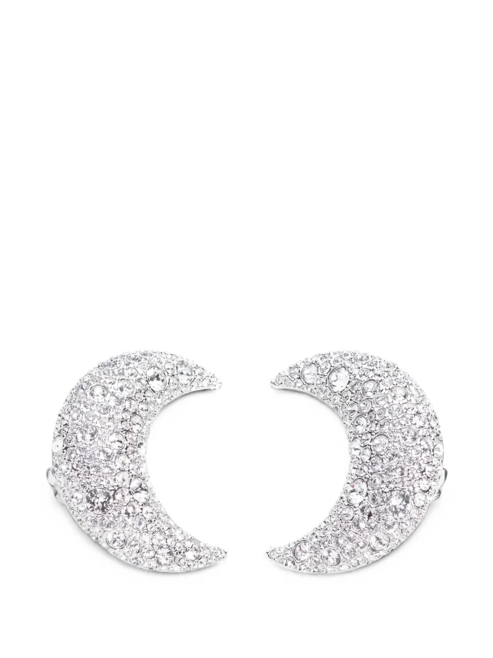 Swarovski Sublima crystal clip-on earrings - Argento