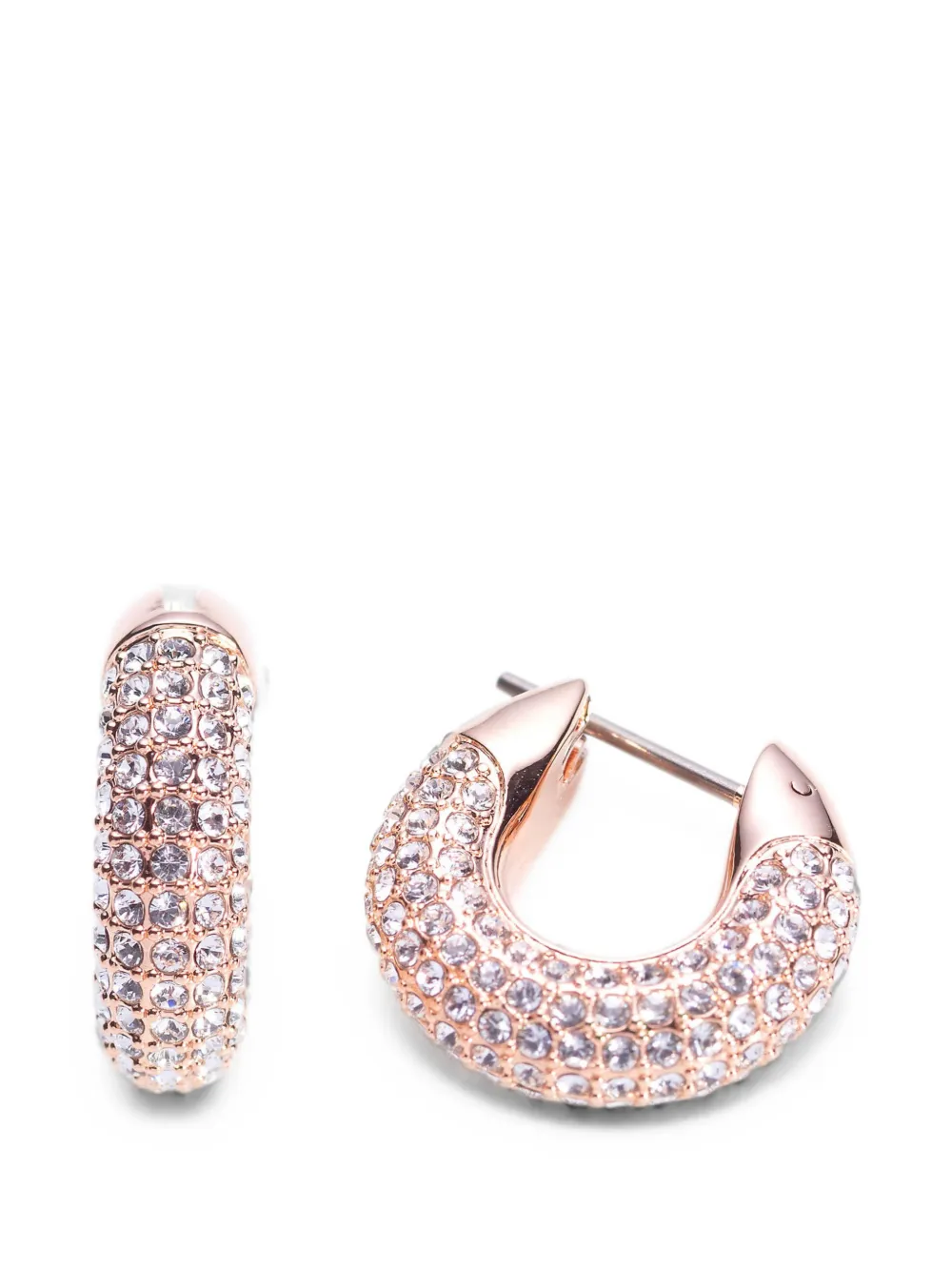 Swarovski Dextera crystal hoop earrings - Rosa