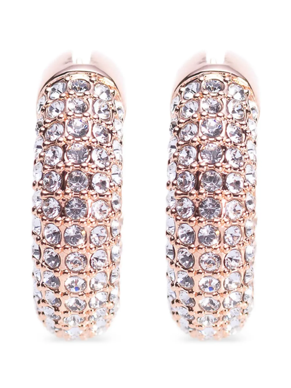 Swarovski Dextera crystal hoop earrings - Rosa