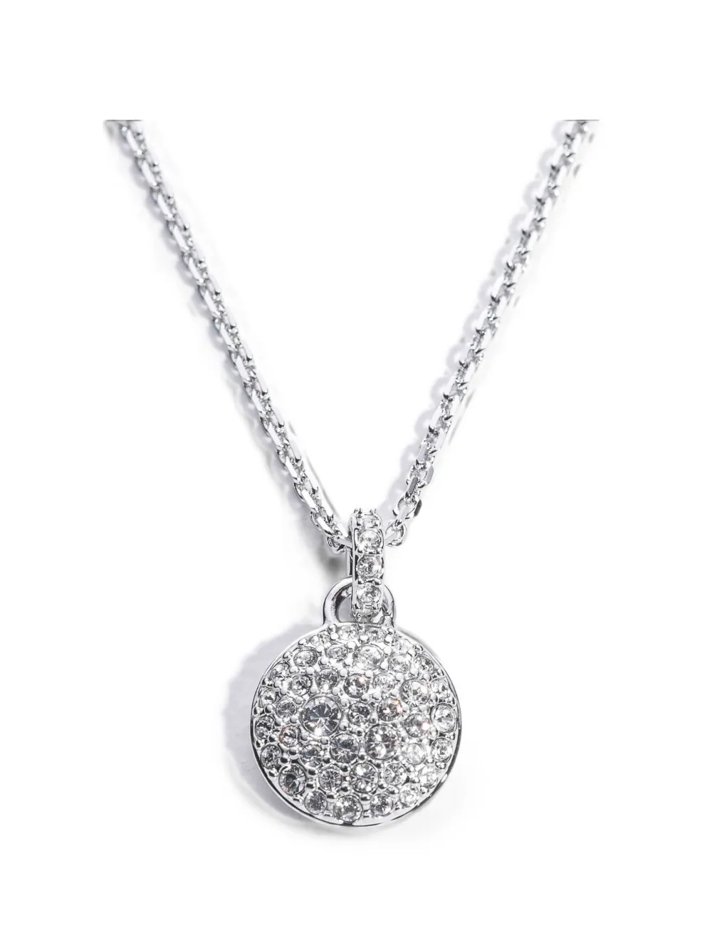 Swarovski Sublima Crystal Necklace In 실버 톤