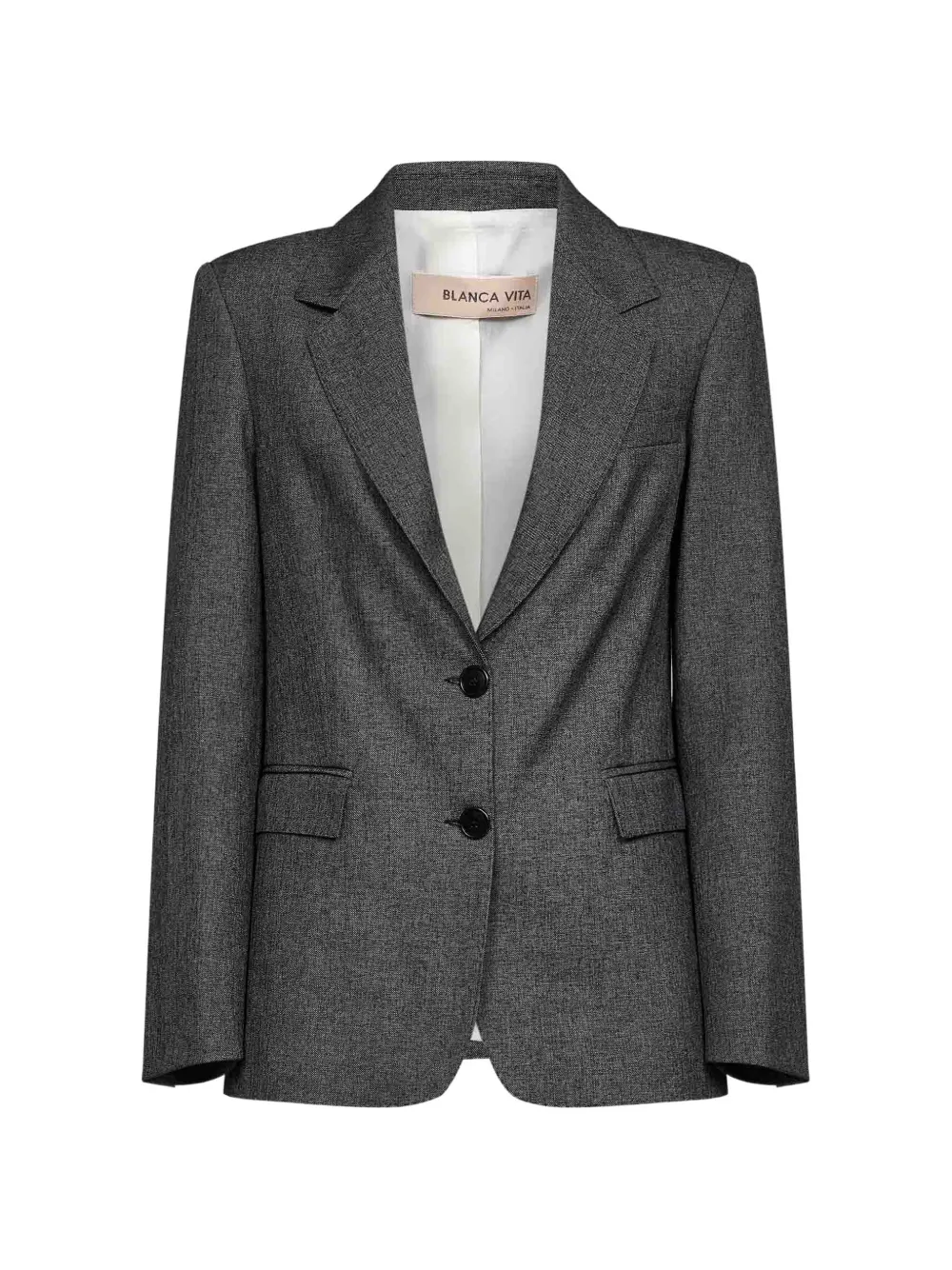 Blanca Vita single-breasted single-breasted blazer - Grau