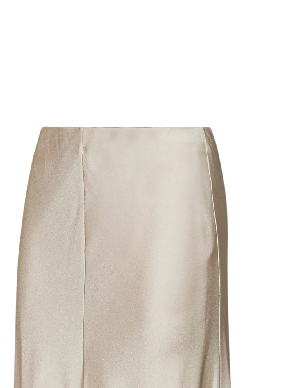 Brunello Cucinelli Flared rok met uitgesneden details Beige