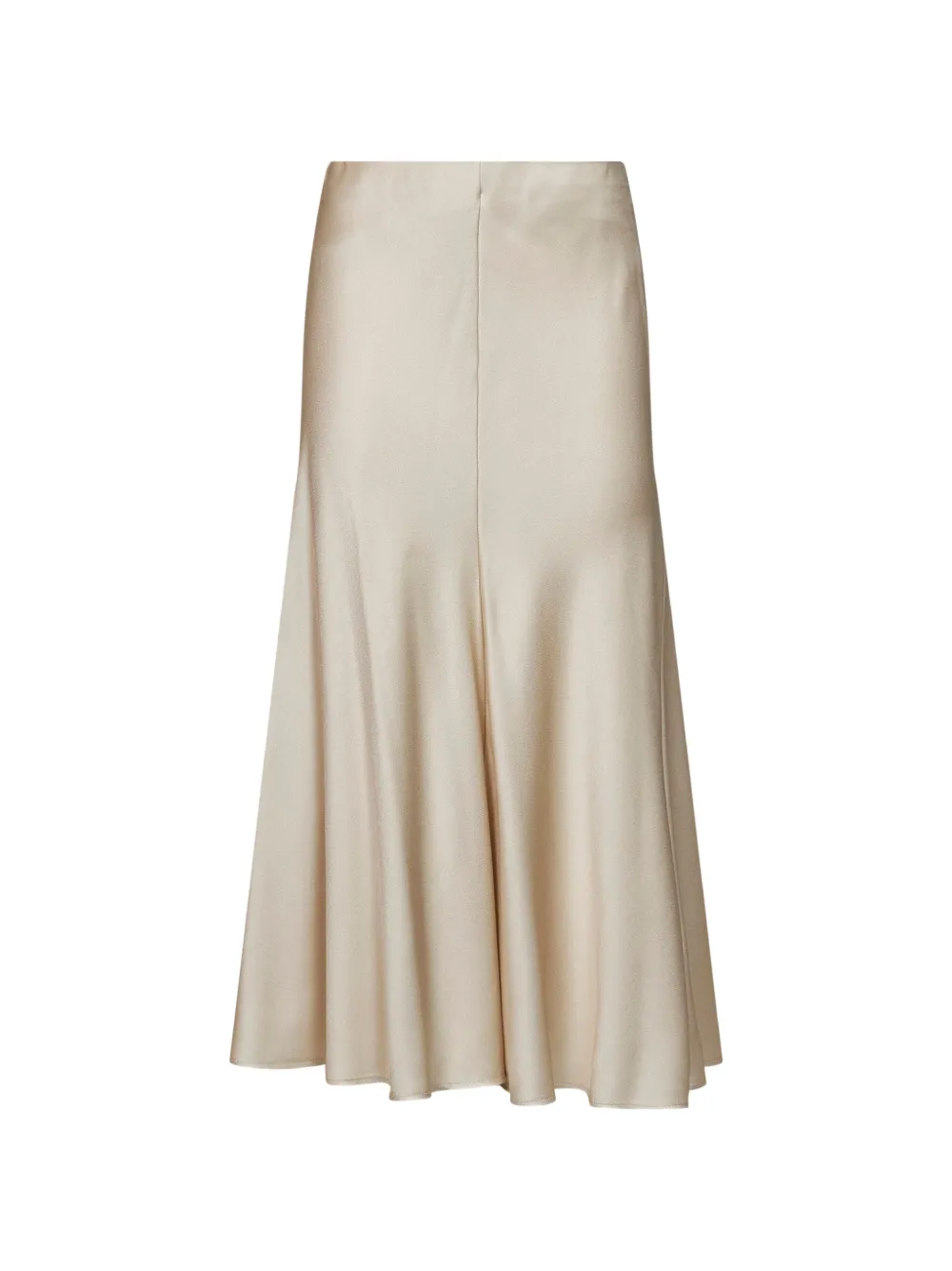 Brunello Cucinelli bias-cut flared skirt - Toni neutri