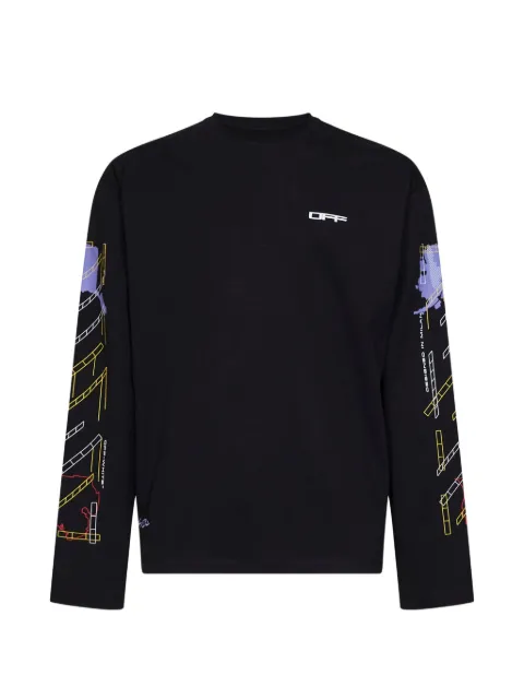 Off-White Archigeography Arrow long-sleeve T-shirt