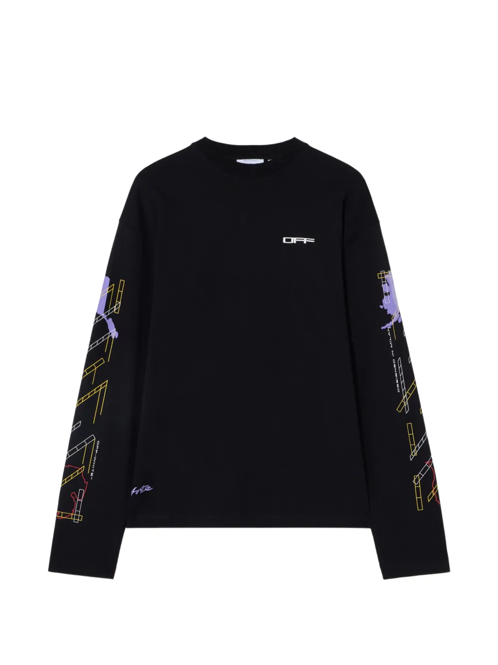 Off-White Archigeography Arrow long-sleeve T-shirt