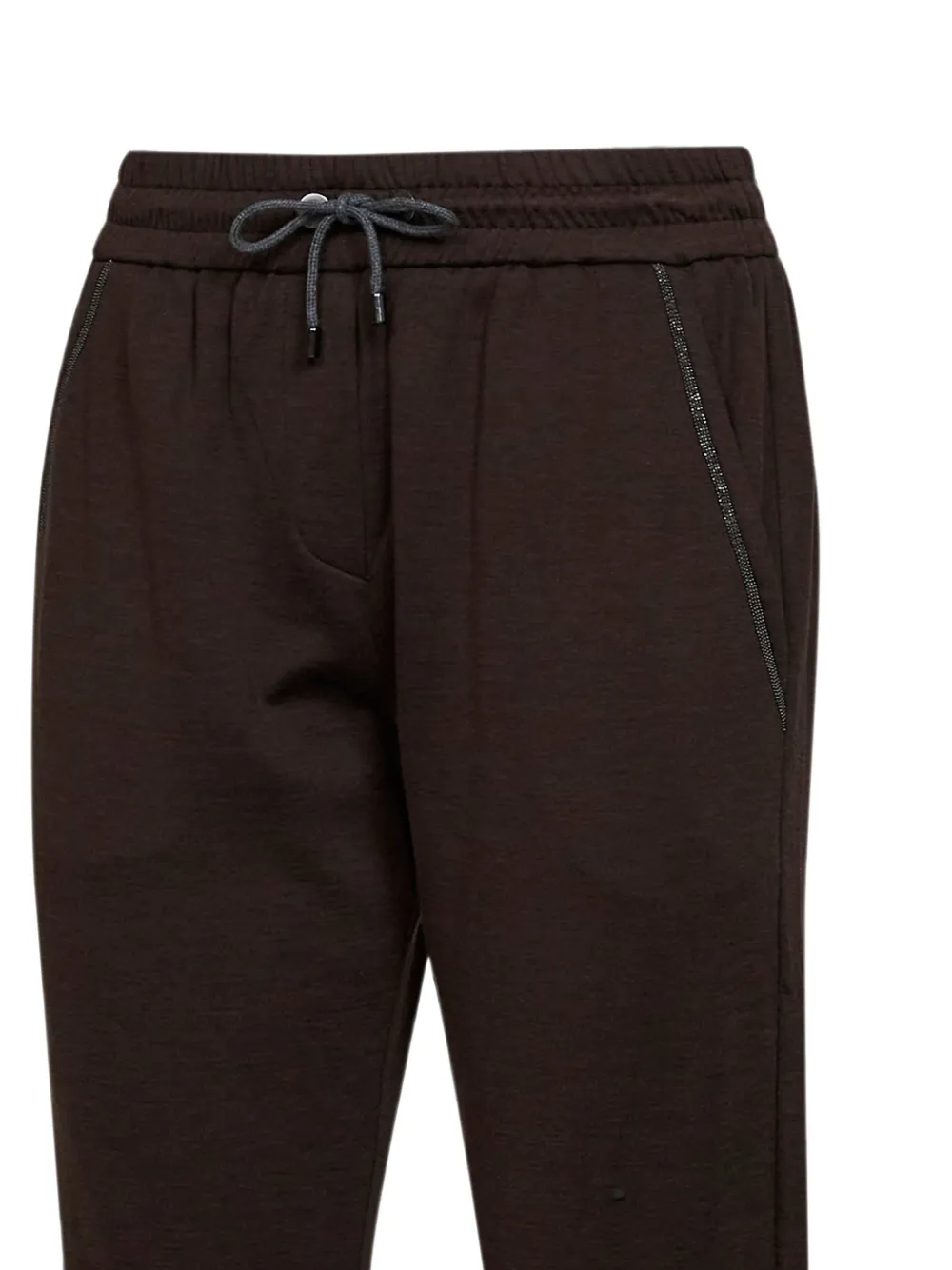 Brunello Cucinelli Monili trainingsbroek met trekkoord Bruin