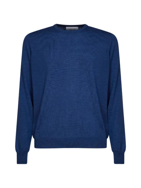 D4.0 plain-stitch knit sweater