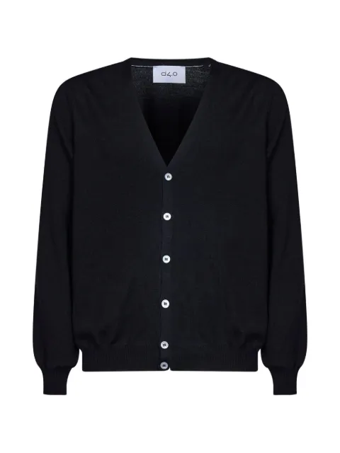 D4.0 V-neck button-up cardigan