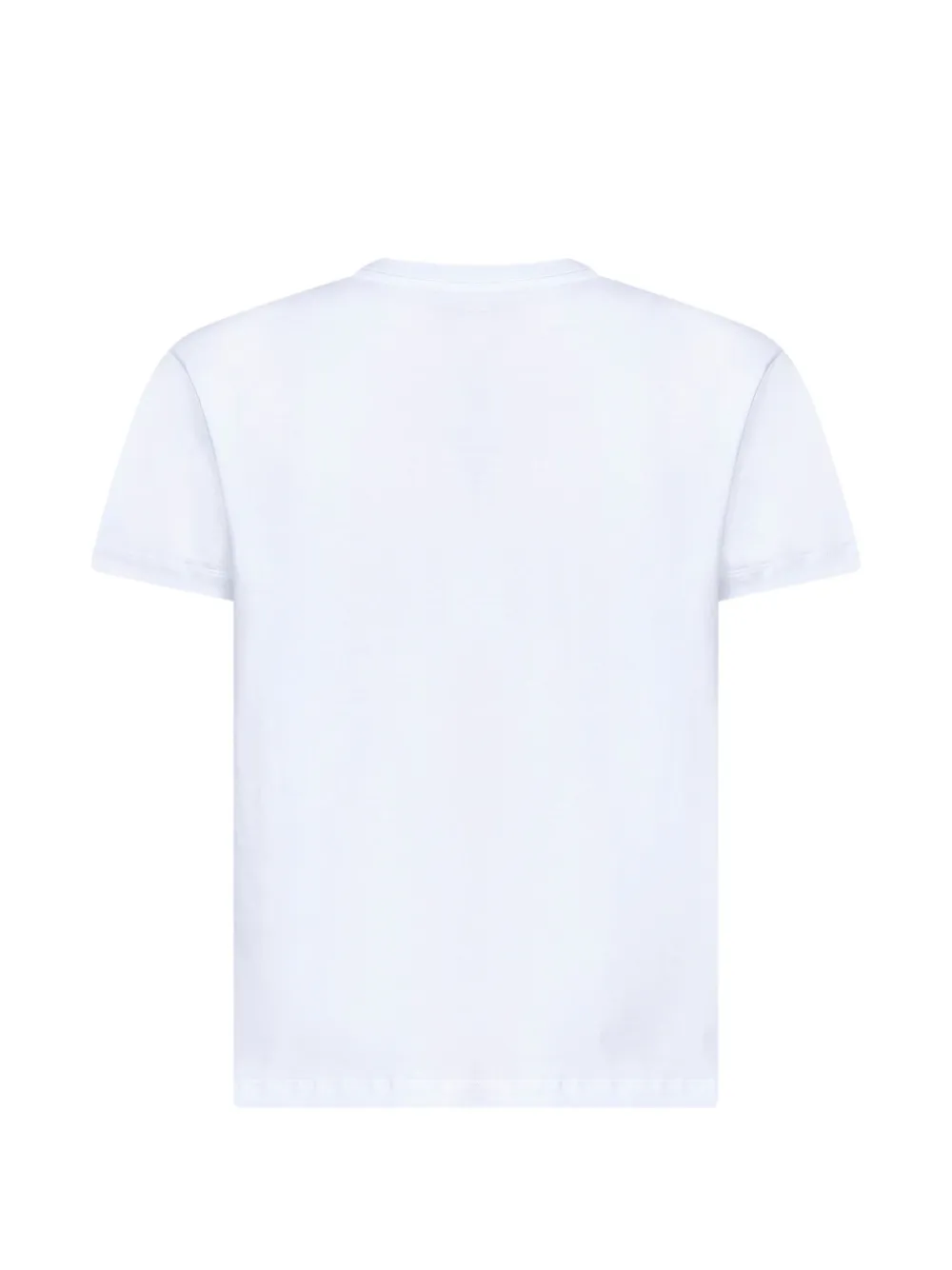AMI Paris wit katoenen T-shirt met Ami de Coeur